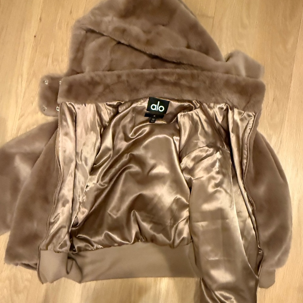 Alo Luxurious Faux Fur Jacket